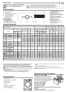 Manuál Whirlpool FFS 7259 B EE Pračka