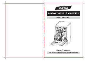 Mode d’emploi Curtiss MLV 0849 D Lave-vaisselle