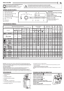 Priročnik Whirlpool TDLRB 6252BS EU/N Pralni stroj