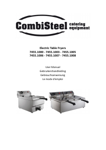 Handleiding CombiSteel 7455.1005 Friteuse