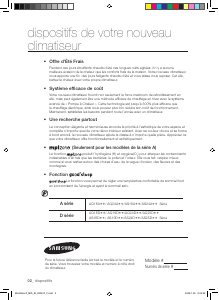 Mode d’emploi Samsung AQ24DWAN Climatiseur