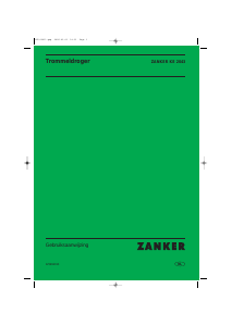 Handleiding Zanker KE 2043 Wasdroger