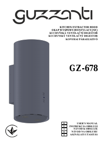 Manuál Guzzanti GZ 678W Odsavač par