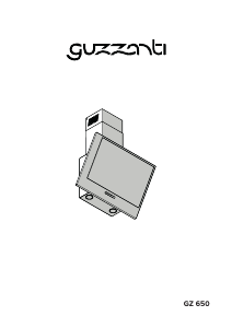 Handleiding Guzzanti GZ 650 Afzuigkap