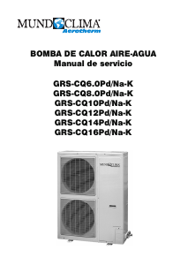 Manual de uso Mundoclima GRS-CQ10Pd/Na-K Bomba de calor