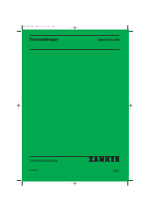Handleiding Zanker KE 2092 Wasdroger