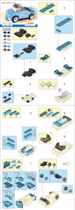 Bedienungsanleitung Sluban set M38-B1067G Power Bricks Elektrofahrzeug mit Rückzugsmechanismus 7