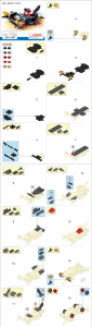 Bedienungsanleitung Sluban set M38-B0916C Power Bricks Black speeder