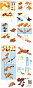 Bedienungsanleitung Sluban set M38-B0796K Qbricks Egg Pterodactyl