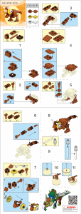 Bedienungsanleitung Sluban set M38-B0796E Qbricks Egg Carnotaurus