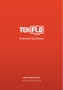 Handleiding Tekflo Ultra Handendroger