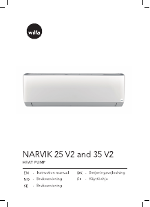 Manual Wilfa Narvik 35 V2 Air Conditioner