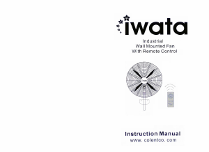 Manual Iwata TORNADO 26RW Fan