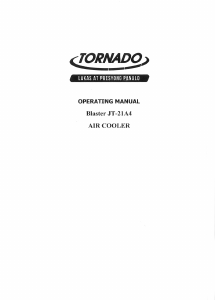 Handleiding Iwata TORNADO Blaster JT-21A4 Ventilator