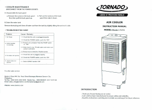Handleiding Iwata TORNADO Blaster LT-21A Ventilator