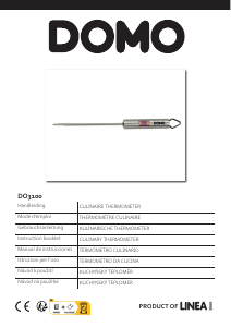 Handleiding Domo DO3100 Voedselthermometer