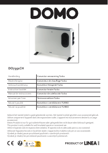 Manual de uso Domo DO7351CH Calefactor