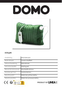 Manual de uso Domo DO638K Almohadilla térmica