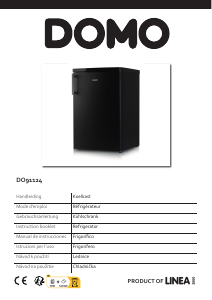 Manual Domo DO91124 Refrigerator