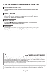 Mode d’emploi Samsung AM056JNVDKH/EU Climatiseur