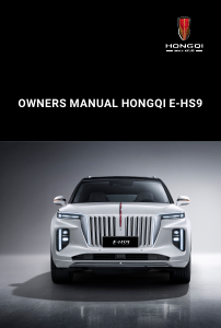 Handleiding Hongqi E-HS9 (2023)