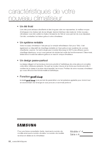 Mode d’emploi Samsung AM071FNQDEH Climatiseur