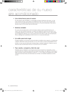 Manual de uso Samsung AM090FN4DEH Aire acondicionado