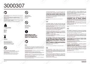 Manuale VonHaus 3000307 Struttura letto
