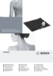 Instrukcja Bosch PFP1037 Poduszka rozgrzewająca