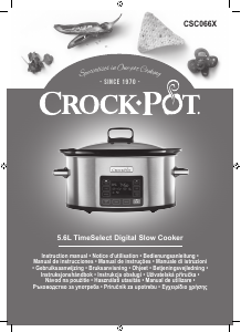 Manual de uso Crock-Pot CR066 Slow cooker