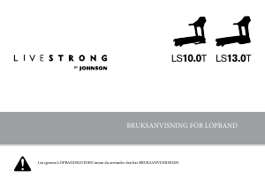 Bruksanvisning Livestrong LS 10.0T Löpband