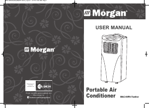 Handleiding Morgan MAC-09PA Feather Airconditioner