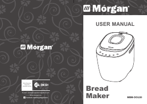 Handleiding Morgan MBM-DOU20 Broodbakmachine
