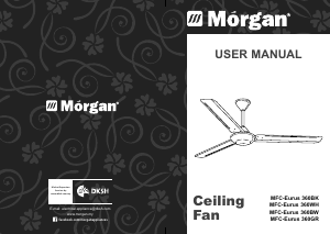 Manual Morgan MFC-Eurus 360WH Ceiling Fan
