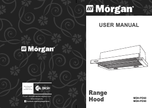 Manual Morgan MDH-PD90 Cooker Hood
