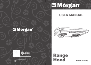 Manual Morgan MCH-NC276(DM) Cooker Hood