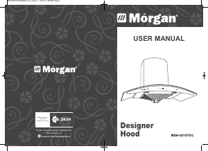 Manual Morgan MDH-921STOC Cooker Hood