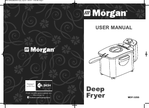 Manual Morgan MDF-32SS Deep Fryer