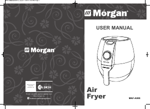 Manual Morgan MAF-A988 Deep Fryer