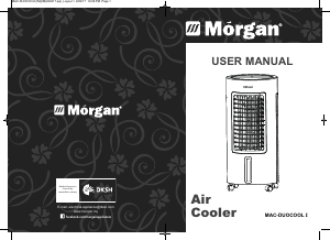 Handleiding Morgan MAC-DUOCOOL1 Ventilator