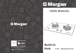 Manual Morgan MBH-SD625 Optiflex Hob