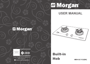Manual Morgan MBH-GC1132(BK) Hob