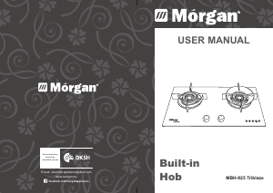 Manual Morgan MBH-825 Triblaze Hob