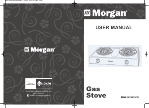 Manual Morgan MGS-SC9313CD Hob