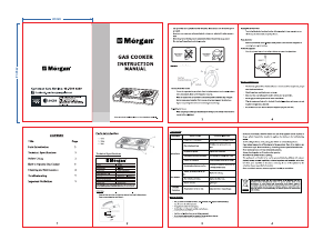 Manual Morgan MGS-7313S Hob