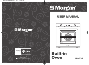 Handleiding Morgan MBO-7700D Oven