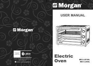 Manual Morgan MEO-LUX100L Oven