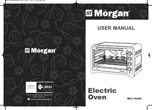 Handleiding Morgan MEO-1002RC Oven