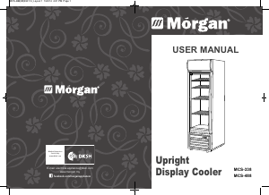 Manual Morgan MCS-338 Refrigerator