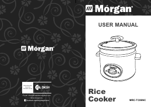 Manual Morgan MRC-TC06NC Rice Cooker